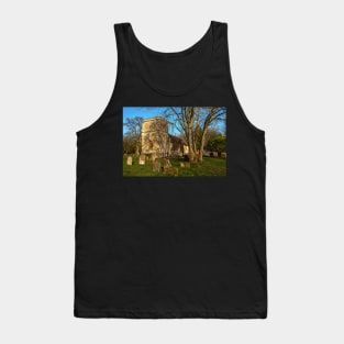 Chaddleworth  Church in Early Spring Tank Top